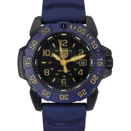 Luminox Navy SEAL Foundation Back To The Blue Black Dial Quartz Diver's XS.3255.CB.NSF 200M Men's Watch