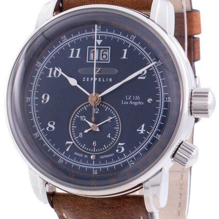Zeppelin LZ126 Los Angeles 8644-3 86443 Quartz Pulsometer Men's Watch
