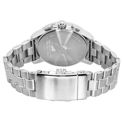 Zeppelin New York Chronograph Stainless Steel White Dial Quartz 8878MB4 Men's Watch