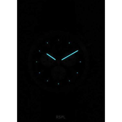 Zeppelin LZ 14 Marine Chronograph Leather Strap Black Dial Quartz 88882 Men's Watch