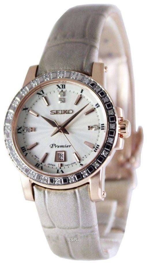Seiko Premier Quartz Diamonds SXDG60P1 SXDG60P Women's Watch