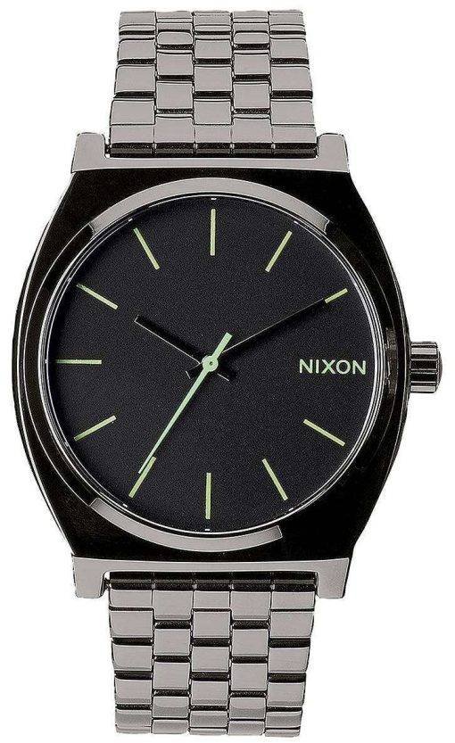 Nixon Time Teller Polished Gunmetal A045-1885-00 Mens Watch
