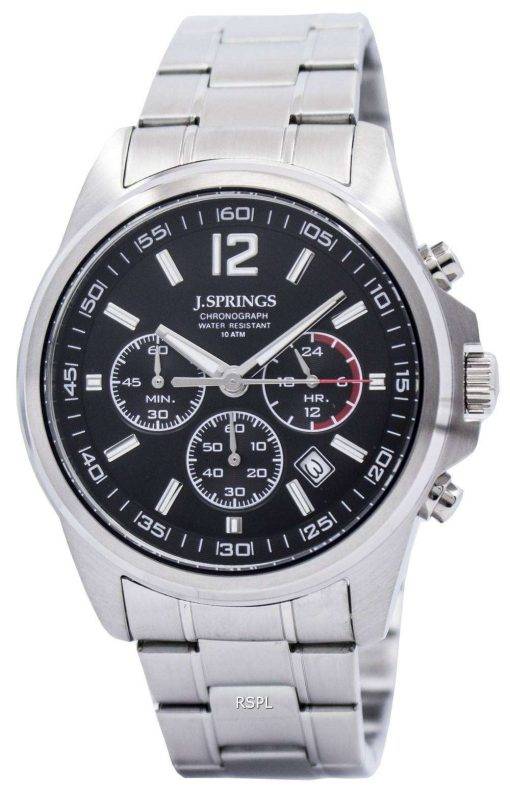 J.Springs by Seiko Chronograph Stainless Steel 100M NPFC401 Men's Watch