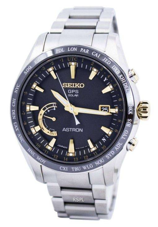 Seiko Astron GPS Solar World Time Japan Made SSE087 SSE087J1 SSE087J Mens Watch
