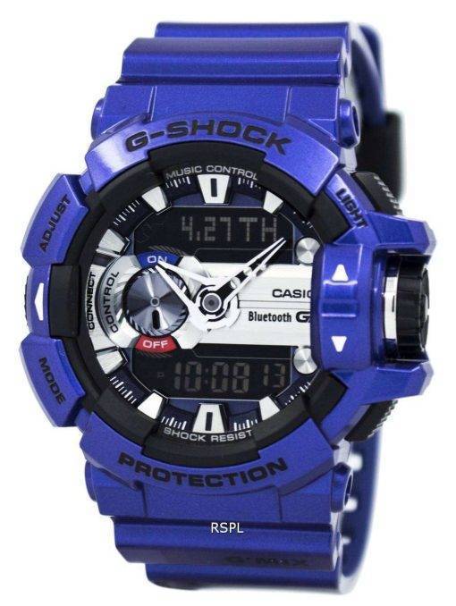Casio G-Shock GMIX Bluetooth Smart World Time Analog-Digital GBA-400-2A Mens Watch