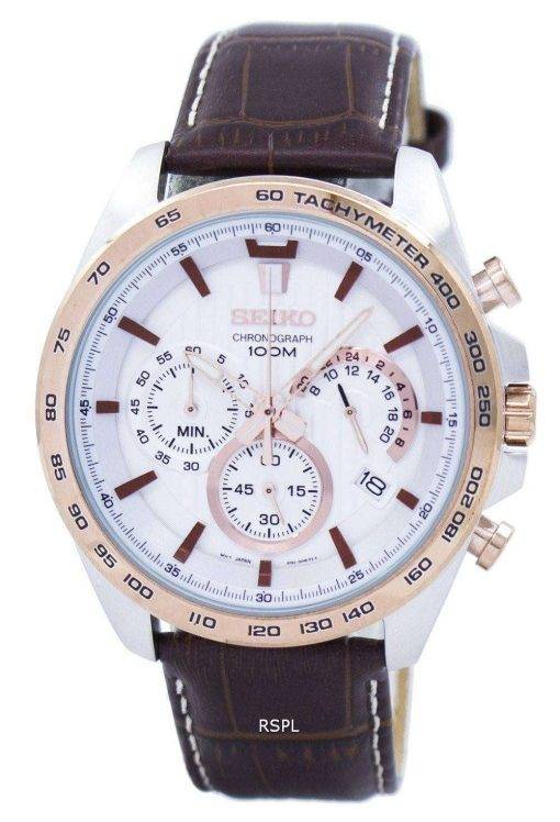 Seiko Chronograph Quartz Tachymeter SSB306 SSB306P1 SSB306P Men's Watch