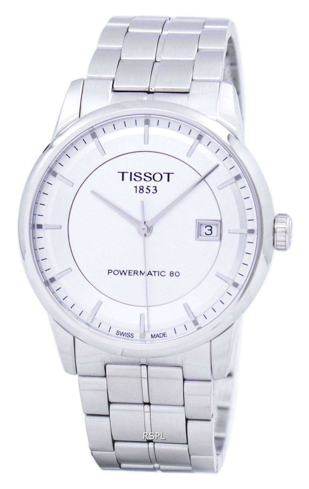 Tissot T-Classic Luxury Powermatic 80 Automatic T086.407.11.031.00 ...