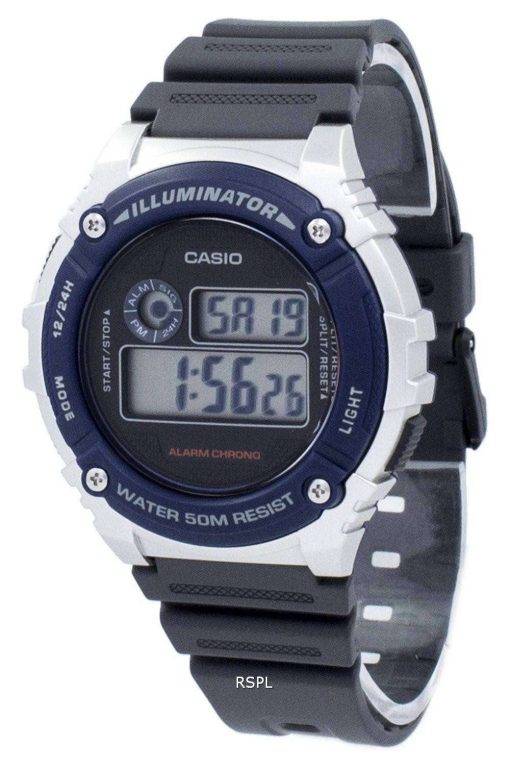 Casio Illuminator Chronograph Alarm W-216H-2AV W216H-2AV Men's Watch
