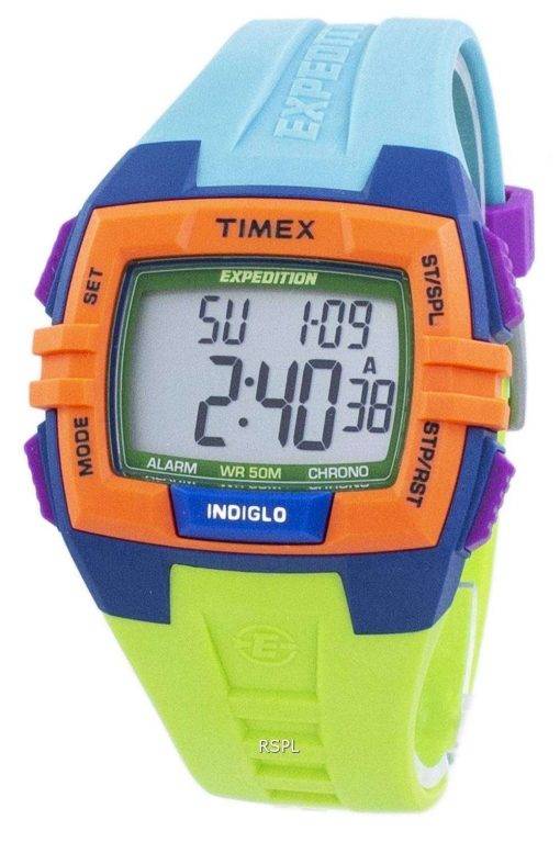 Timex Expedition Chronograph Alarm Indiglo Digital T49922 Unisex Watch