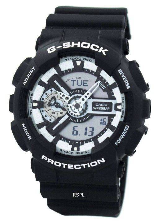 Casio G-Shock White And Black Series GA-110BW-1A Men's Watch
