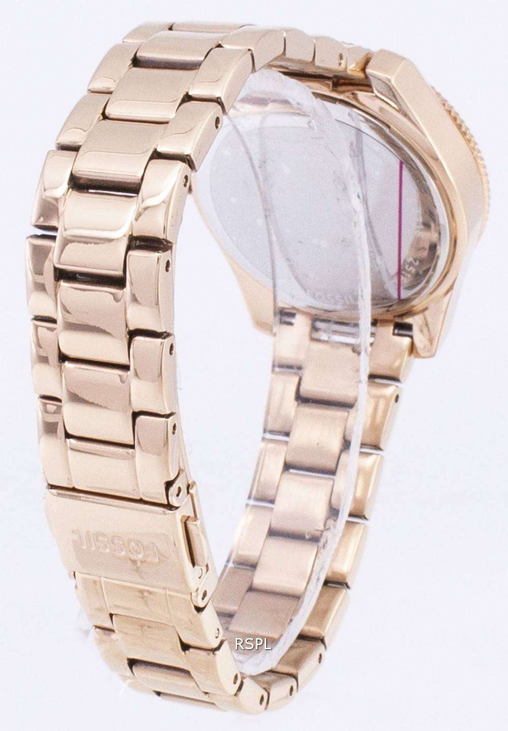 Fossil Scarlette Quartz Diamond Accents ES4318 Women's Watch