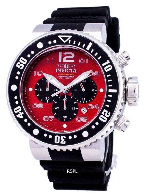 Invicta Pro Diver 26734 Ocean Voyage Chronograph Quartz 300M Men's Watch