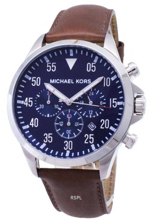 Michael Kors Gage Chronograph Blue Dial MK8362 Mens Watch