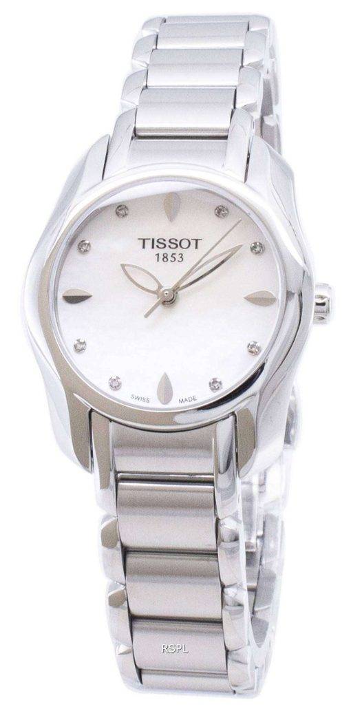 Tissot T-Trend T-Wave T023.210.11.116.00 T0232101111600 Diamond Accents Quartz Women's Watch