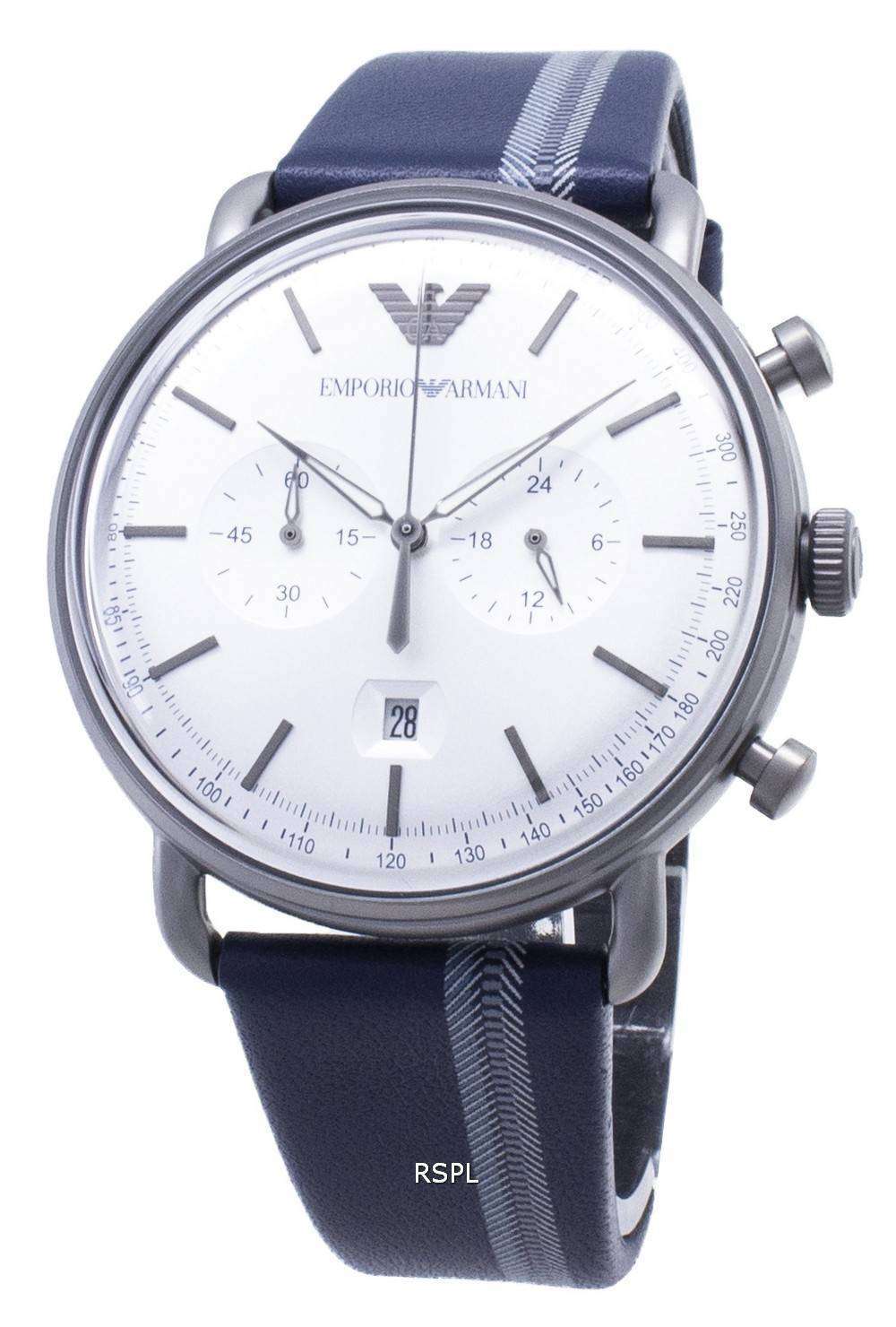 armani tachymeter watch