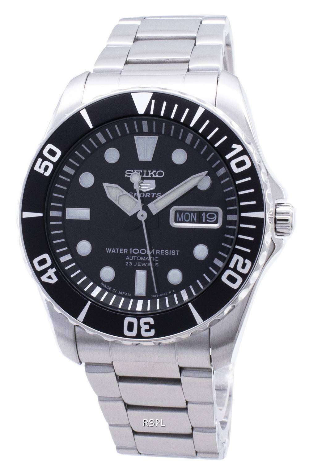 Seiko Automatic Divers 23 Jewels 100m Made in Japan SNZF17J1 SNZF17J SNZF17  Mens Watch