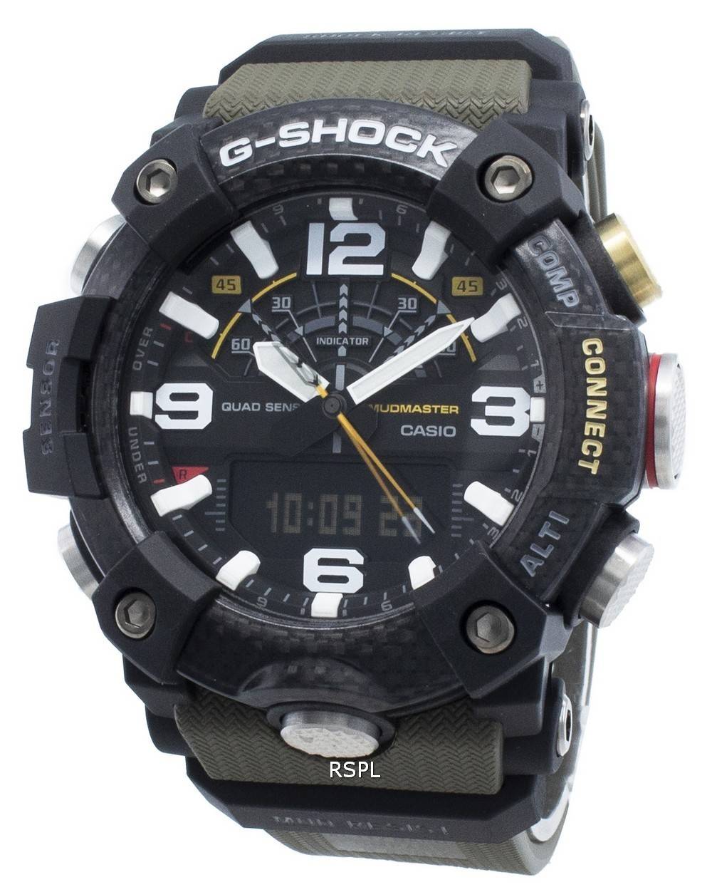 Casio G Shock Mudmaster GG BA3 World Time M Men's Watch