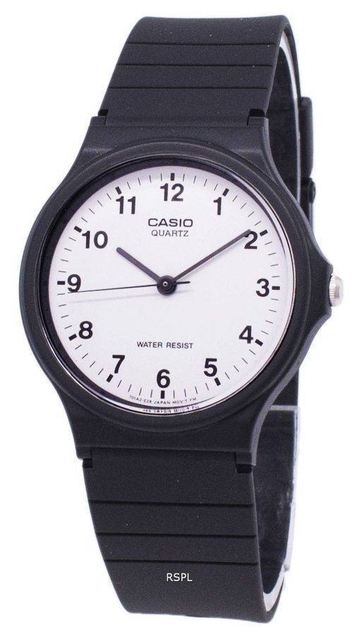 Casio Classic Analog Quartz White Dial MQ-24-7BLDF MQ-24-7BL Men's Watch