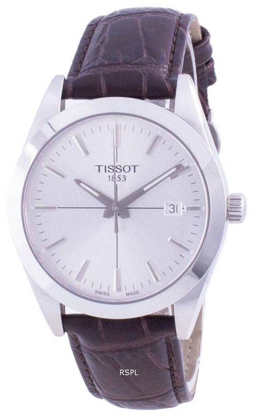 Tissot T-Classic Gentleman Quartz T127.410.16.031.01 T1274101603101 100M Mens Watch