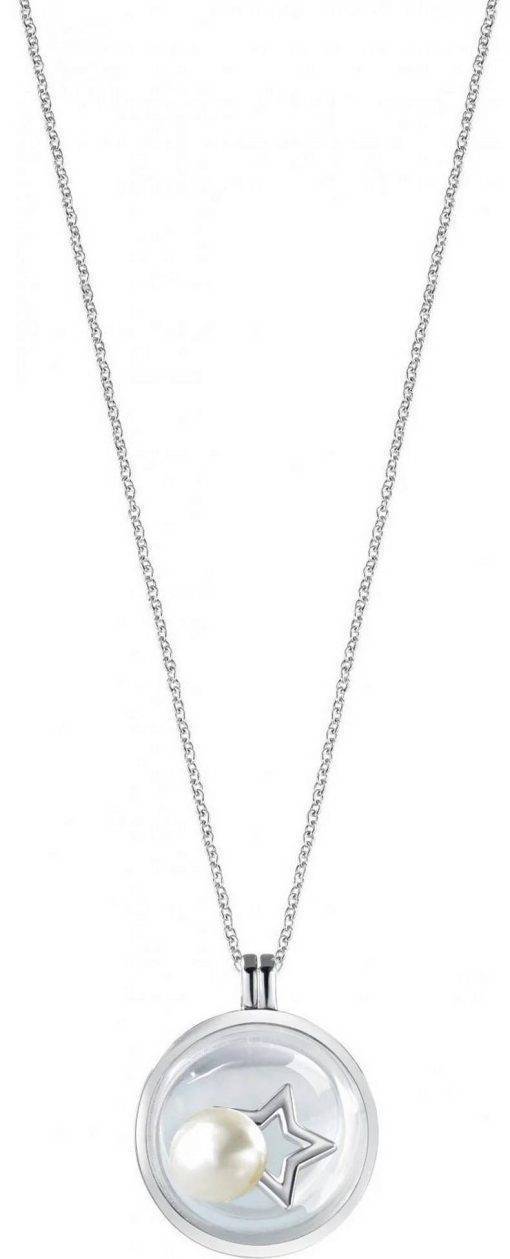 Morellato Essenza Rhodium Plated Silver SAGX02 Womens Necklace
