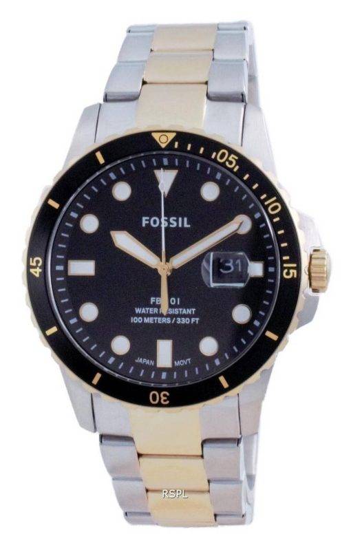 Fossil FB-01 Stainless Steel Quartz FS5653 100M Men's Watch