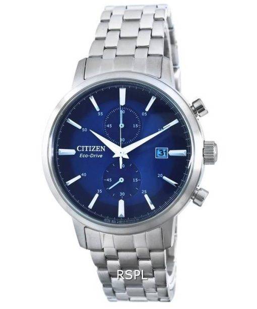 Citizen Classic Blue Dial Stainless Steel Eco-Drive CA7060-88L Men's Watch