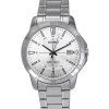 Casio Standard Analog Stainless Steel Silver Dial Quartz MTP-V004D-7C Mens Watch