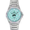 Casio Edifice Sapphire Crystal Analog Stainless Steel Turquoise Dial Quartz EFR-S108D-2B 100M Men's Watch